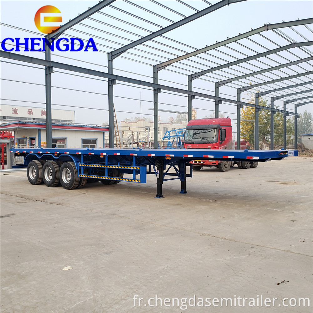 40ft Flatbed Container Trailers 